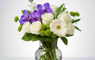 Violets and Roses for Customer Appreciation